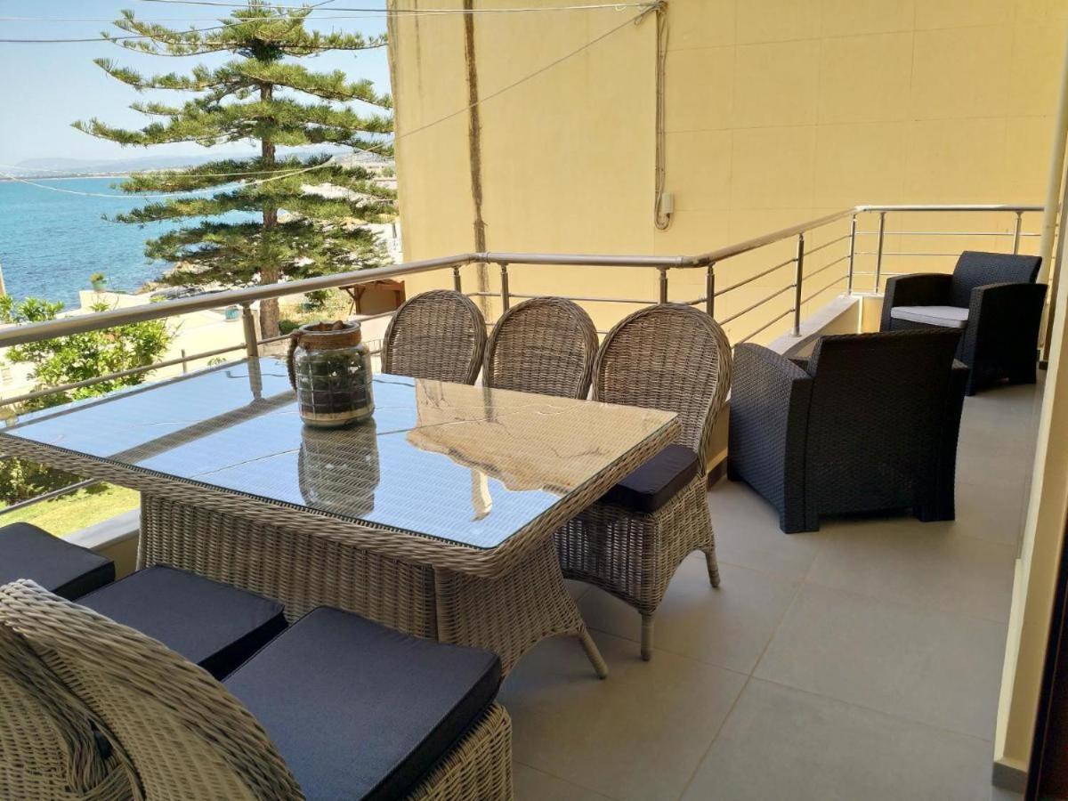 Seaview Apartment Sunrise Near To Falassarna Beach Kolymbari Dış mekan fotoğraf